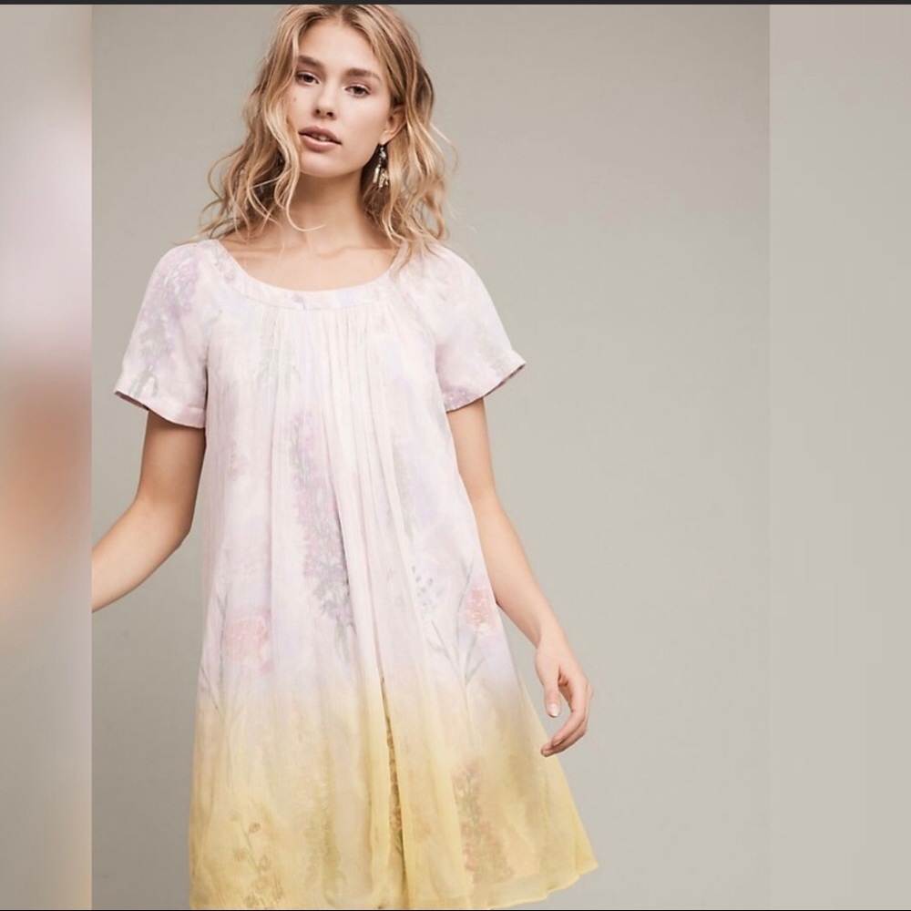 Anthropologie HD in Paris dipped swing dress 2